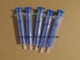 5ml syringe pack of 5 chemical resistant for chemicals glues paints solvents adhesive applicators
