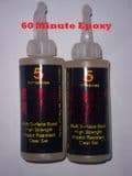 60 min Epoxy resin glue clear set adhesive large