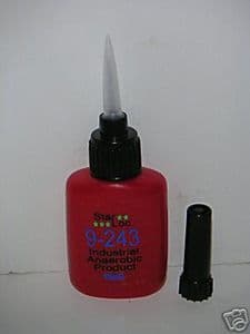 9- 270 threadlock red high strengh stud lock studlock loctite equiv StarLoc industrial adhesive glue