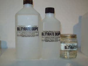 cellulose dope 1 litre for model covering,StarSpan brand butyrate, clear dope formula made with cellulose butyrate, ideal for use with all types of model construction when covering with any type of model covering