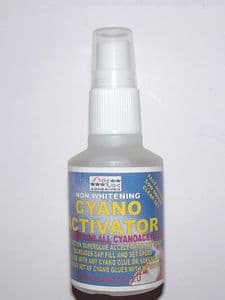 cyano accelerator ,cyanoacrylate activator kicker for all ca cyanoacrylate adhesives superglue cyano glues.This accelerator is the best accelerator kicker for use on all brands of cyano superglue this kicker will force instant cure and gap fill