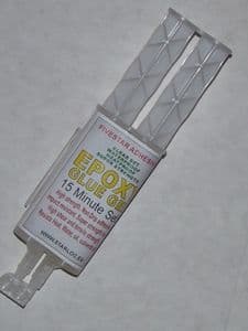 Epoxy gel 15 Minute set non drip epoxy resin syringe glue adhesive for wood metal plastics stone grp