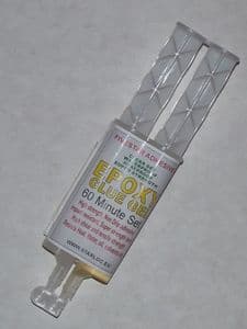Epoxy gel 60 Minute set non drip epoxy resin syringe glue adhesive for wood metal plastics stone grp (2)