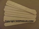 Epoxy mixing spatulas heavy duty large pack of 25 for resin adhesives glues paints etc