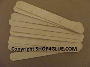 Epoxy mixing spatulas heavy duty large pack of 25 for resin adhesives glues paints etc