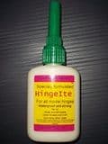 Hinge glue hingeite for rc model plane hinges 50ml