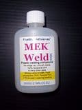 Mek weld plastic weld glue for abs hips or pvc ideal for model kit hobby craft diy industrial 50ml
