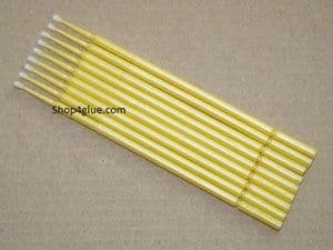 Microbrush applicators fine 1.5mm for adhesive paint glue brush for miniature scale model jewellery making