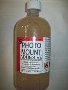 Photo mount adhesive glue quality spray on art craft typesetting print stamping letterpress 500ml