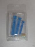 Pin point precision applicator syringe kit 3 sizes of blunt needle and 3 sizes of syringe for glues