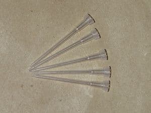 Super micro glue nozzles ultra micro for most bottles adhesive solvent paint glue tips pack of 5