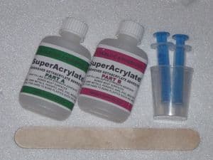 SuperAcrylate 10 min. set acrylic methacrylate glue adhesive plastic welder ABS perspex GRP Metal...