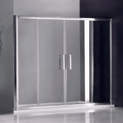 1700MM DOUBLE SLIDING SHOWER DOORS