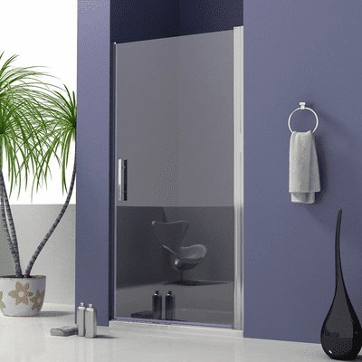 900MM HINGED SHOWER DOORS