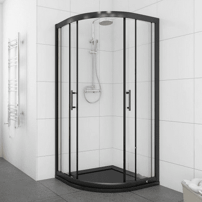Black Shower Doors