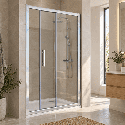 Crown 1000mm Sliding Shower Door
