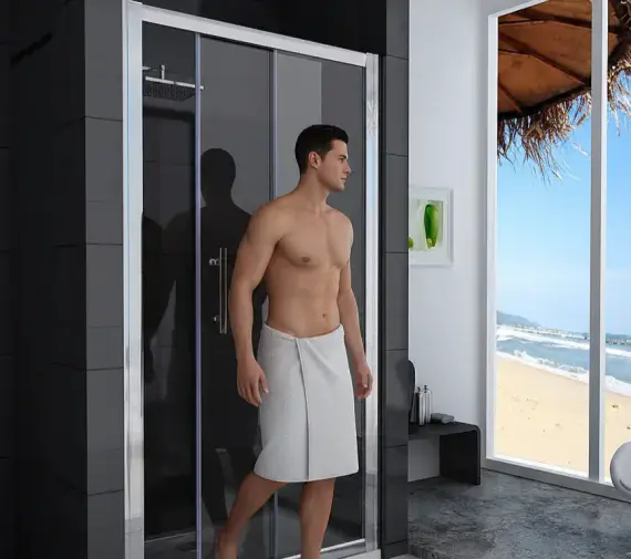 Crown 1000mm Sliding Shower Door