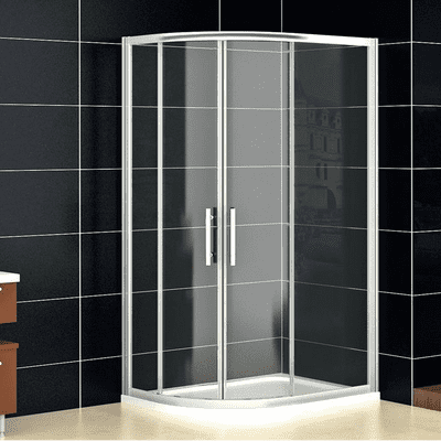 Crown 1200mm x 900mm Offset Quadrant Corner Shower Enclosure