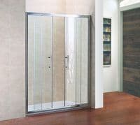 Crown 1400mm Double Sliding Shower Door