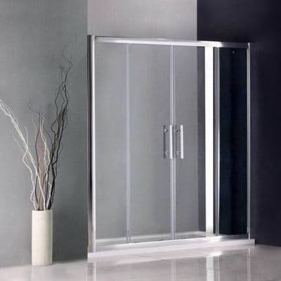 Crown 1400mm Double Sliding Shower Door