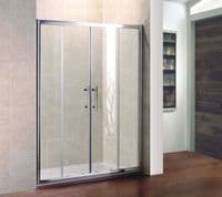 Crown 1600mm Double Sliding Shower Door