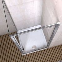 Crown 700mm Pivot Shower Door