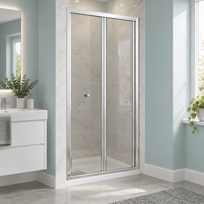 Crown 760mm Bifold Shower Door