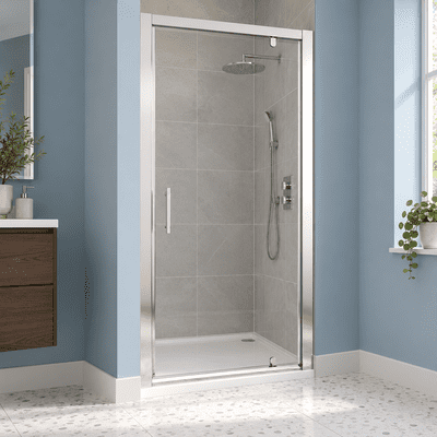 Crown 760mm Pivot Shower Door