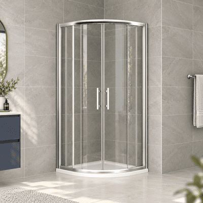 Crown 760mm Quadrant Corner Shower Enclosure