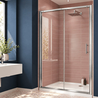 Hudson Reed Pacific Single Sliding Shower Doors