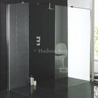 Hudson Reed Wet Room Screen including Wall Brackets