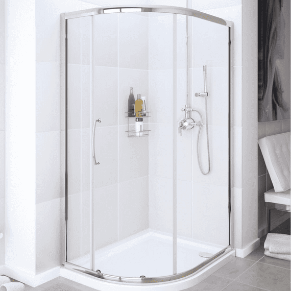 Lakes Classic Offset Quadrant Shower Enclosure 1200 x 800 Single Door