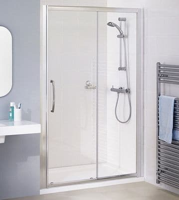 Lakes Semi Frameless 1300mm Slider Shower Door