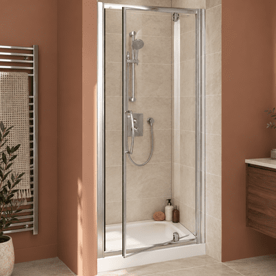 Lakes Semi- Frameless 700mm Pivot Door