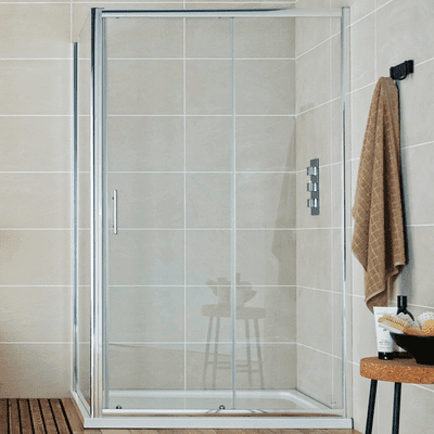 Scudo S6 1200mm Sliding Shower Door