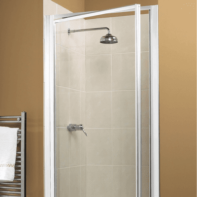 White Shower Doors