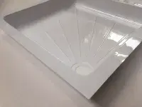 585mm x 585mm Square Compact Shower Tray - Caravan / Motorhome / Boat / Horsebox