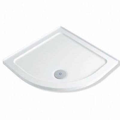 Anti-Slip MX Durastone 900mm x 900mm Low Profile Quadrant Shower Tray XFN