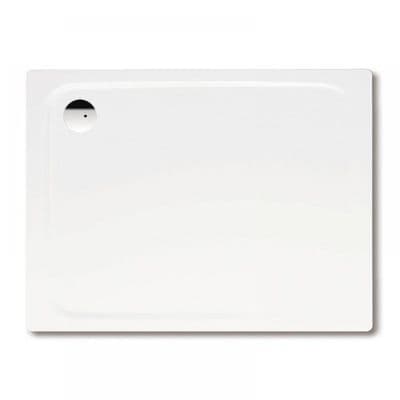 Kaldewei Superplan 900 x 1000mm Rectangular Steel Shower Tray in Alpine White