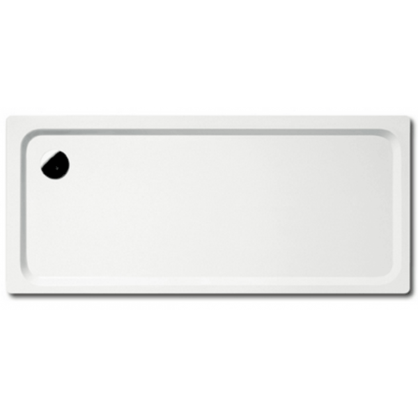 Kaldewei Superplan XXL 750 x 1500mm Rectangular Steel Shower Tray in Alpine White