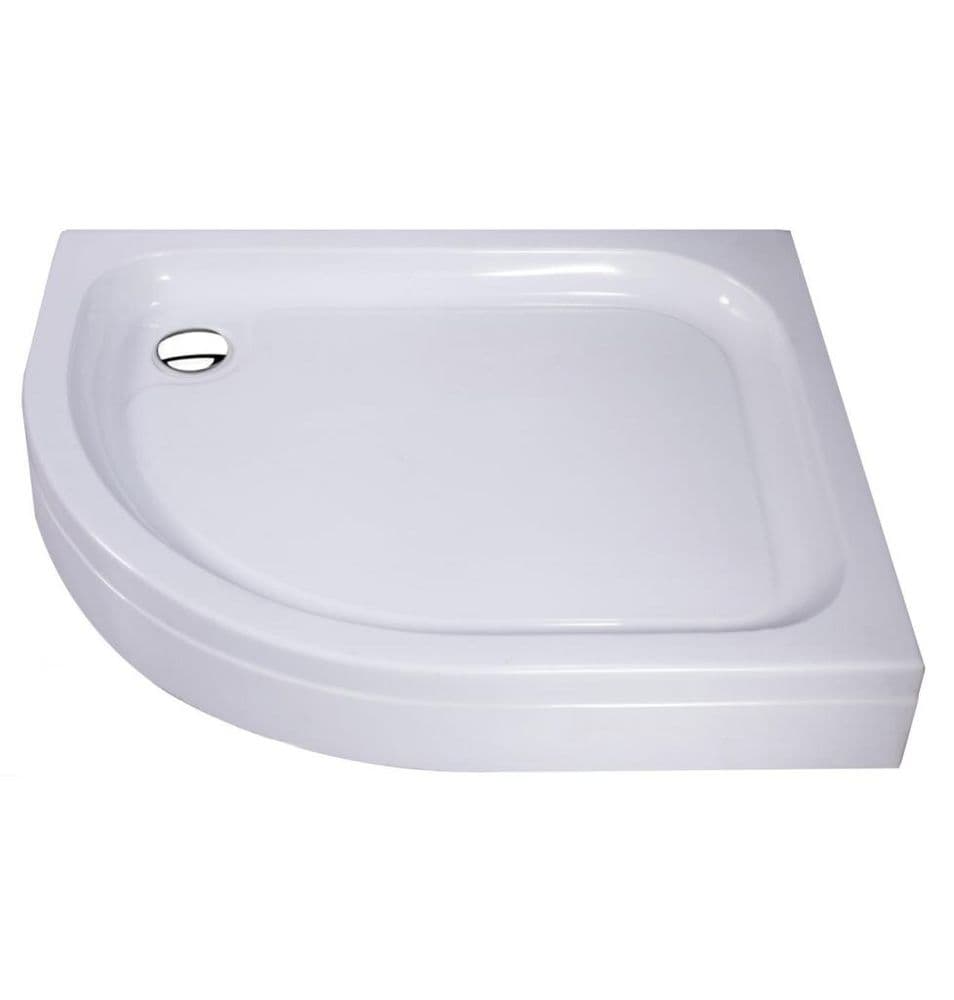 Lakes Traditional Quadrant Stone Resin Deep Shower Tray 900mm x 900mm