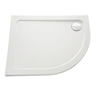 Mira Flight Safe Low 1200mm x 900mm Offset Quadrant Left Hand Shower Tray Anti-Slip