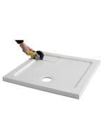 MX Durastone 1500mm x 800mm Rectangular Low Profile Tray XUI