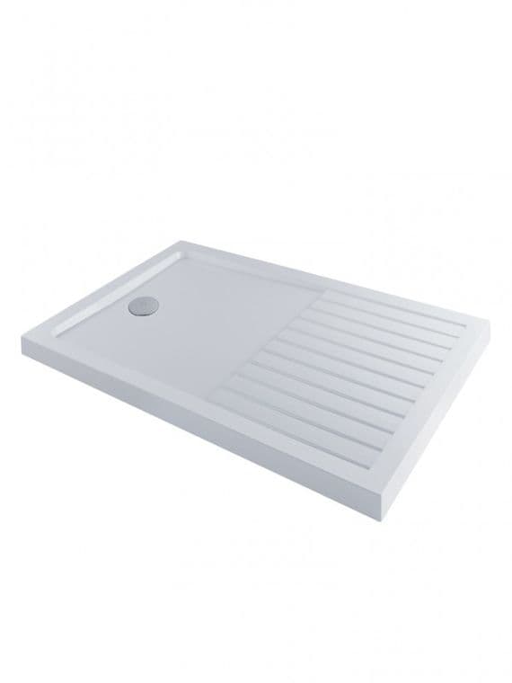 MX Durastone 1600mm x 800mm Walk In With Drying Area XGL