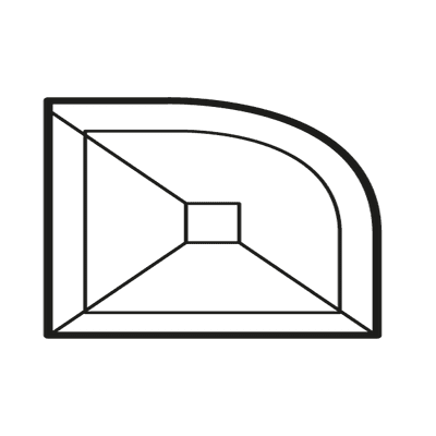 Offset Quadrant Shower Trays Sizes