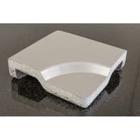 Premium Low Profile Silver Stone Resin Quadrant Shower Tray