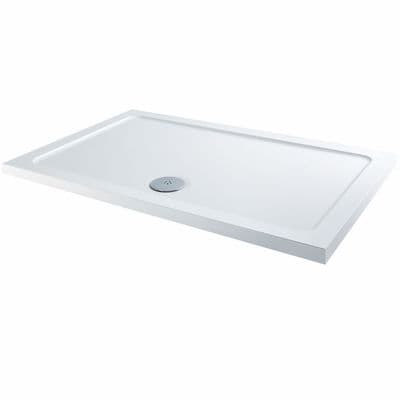 Scudo Eco-Stone Low Profile Rectangular Shower Tray