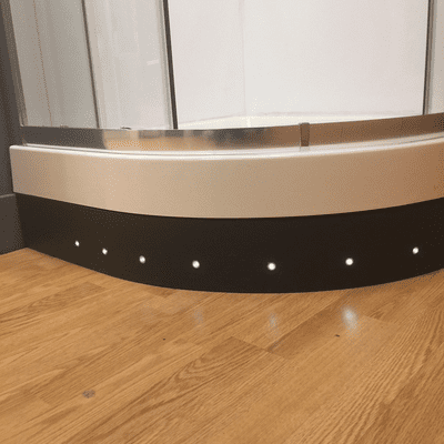 Shower Tray Riser Kit With LED Lights