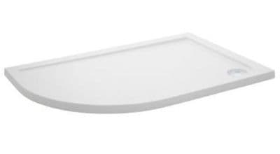 Ultra Pearlstone 1000mm x 900mm Offset Quadrant Left Hand Shower Tray