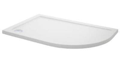 Ultra Pearlstone 1200mm x 800mm Offset Quadrant Right Hand Shower Tray